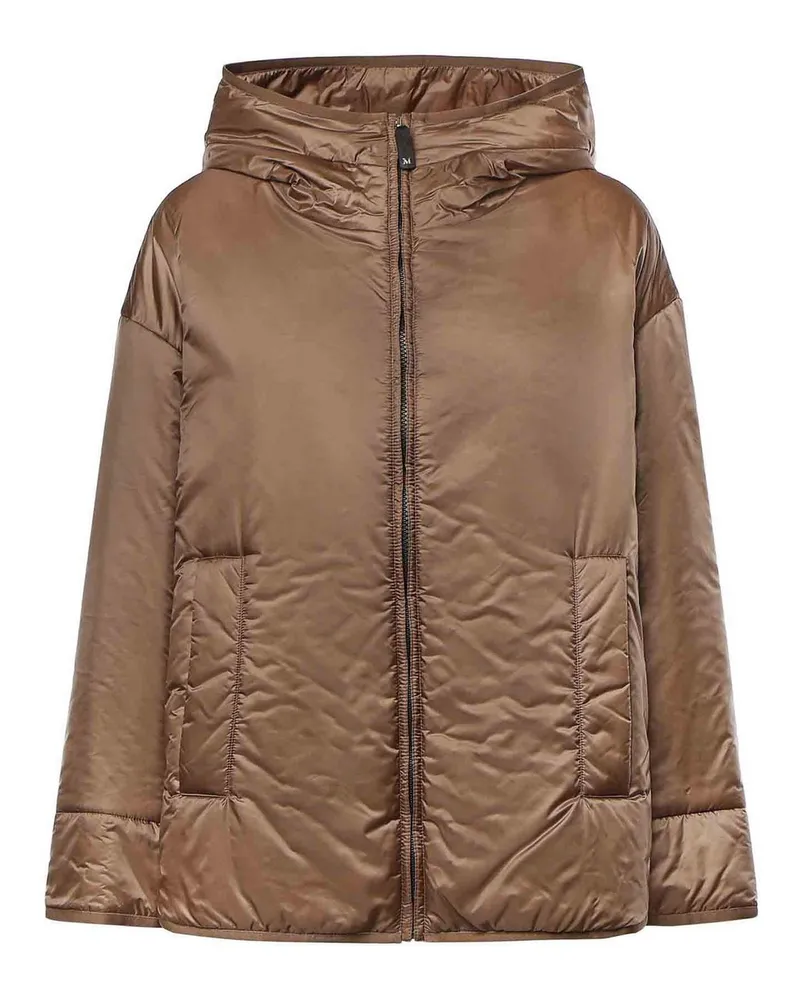 Max Mara Daunenjacke - Taupe Taupe