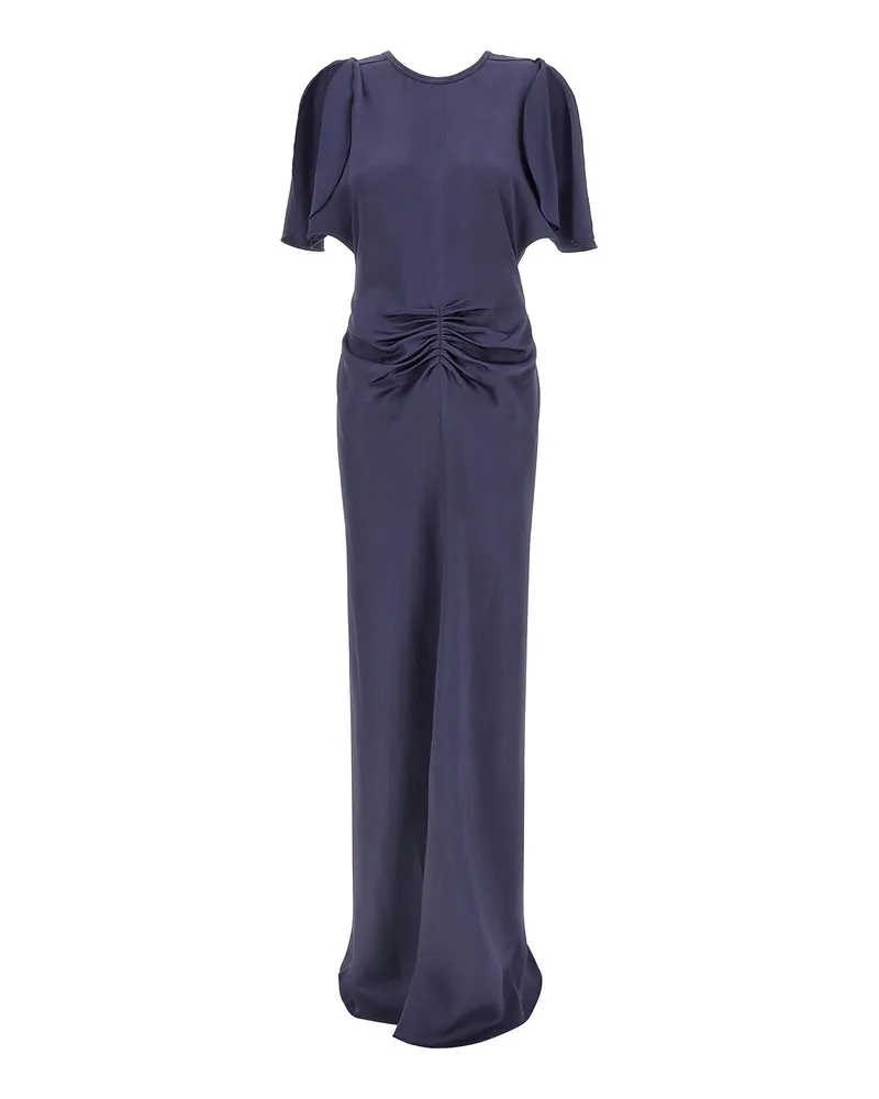 Victoria Beckham Knielanges Kleid - Lila Lila