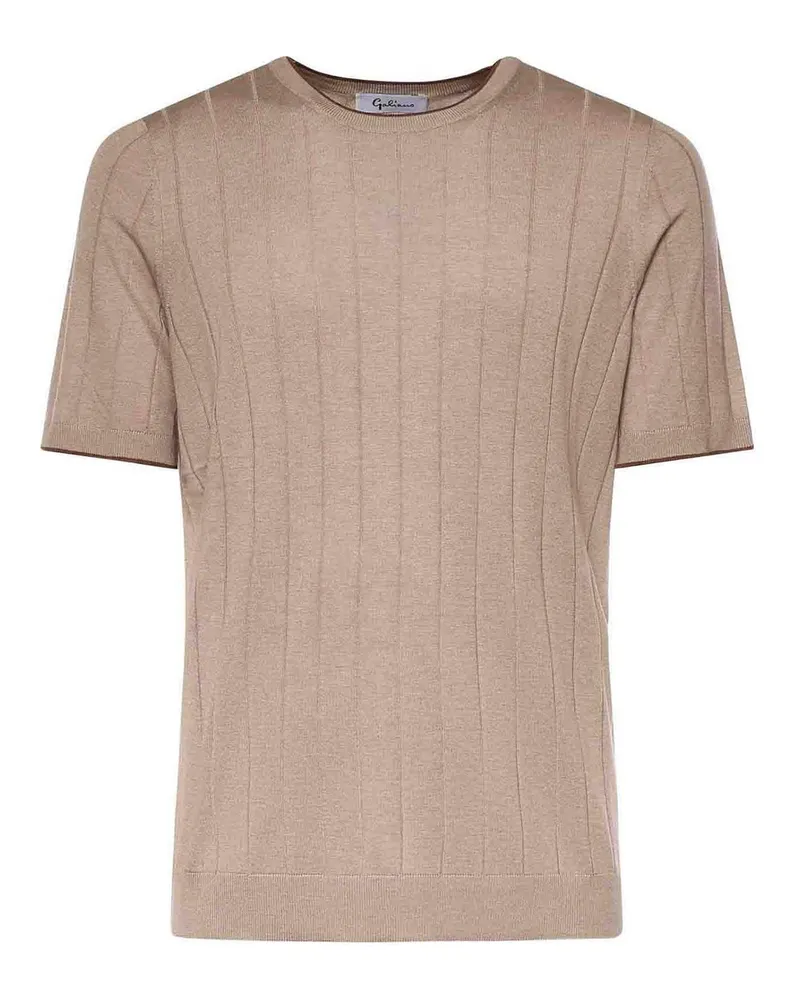 Giuliano Galiano T-Shirt - Beige Beige