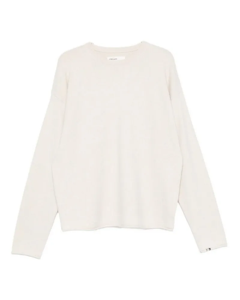 extreme cashmere Rundhalspullover - Weiß Weiß