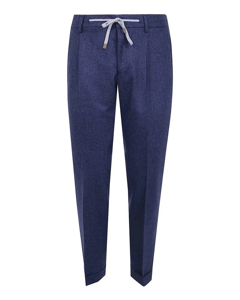 BARBA Casual Hose - Blau Blau