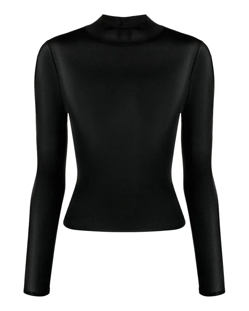 Courrèges Top - Schwarz Schwarz