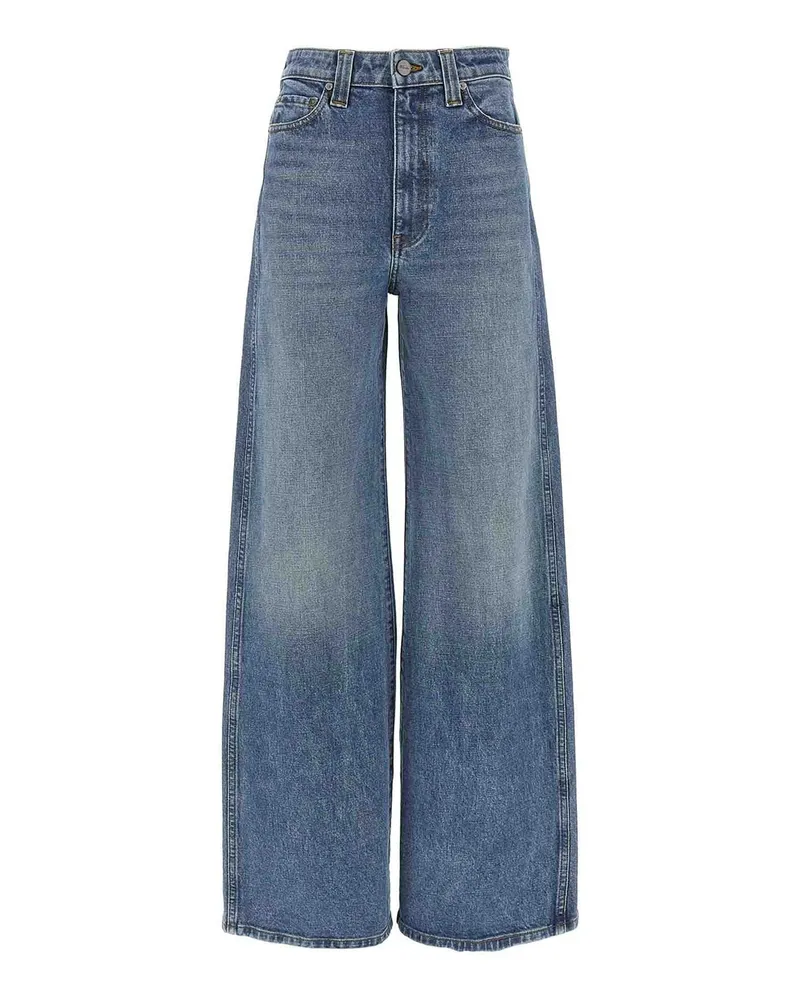 KHAITE Bootcut Jeans - Blau Blau