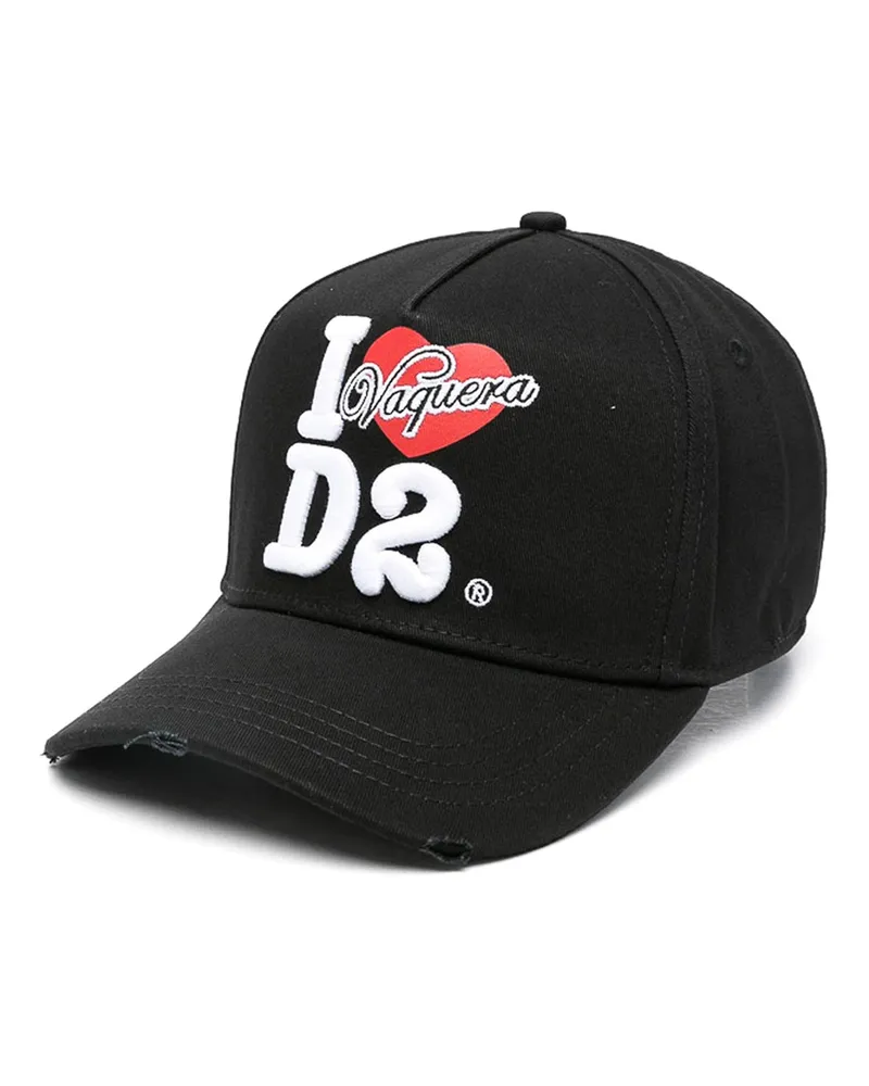Dsquared2 Hut - Schwarz Schwarz