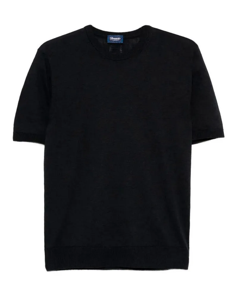 Drumohr  T-Shirt - Dunkelblau Dunkelblau