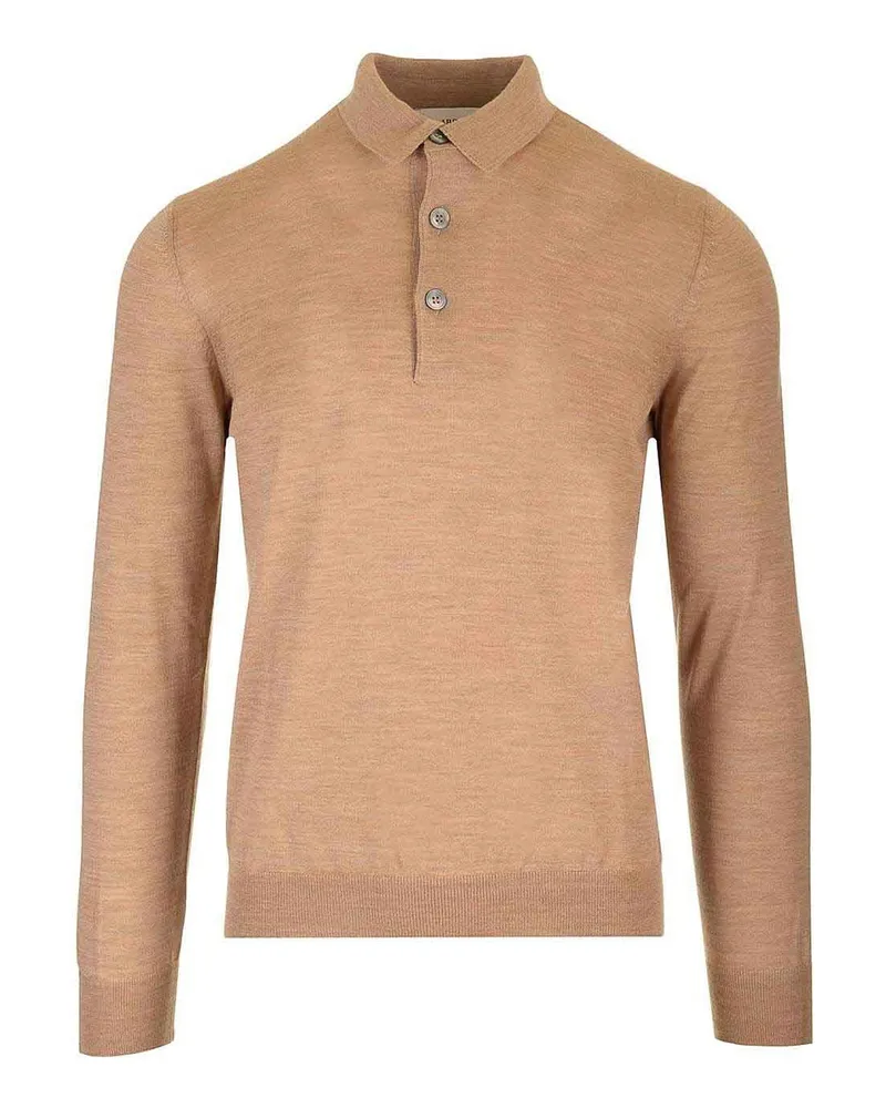 LARDINI Poloshirt - Beige Beige