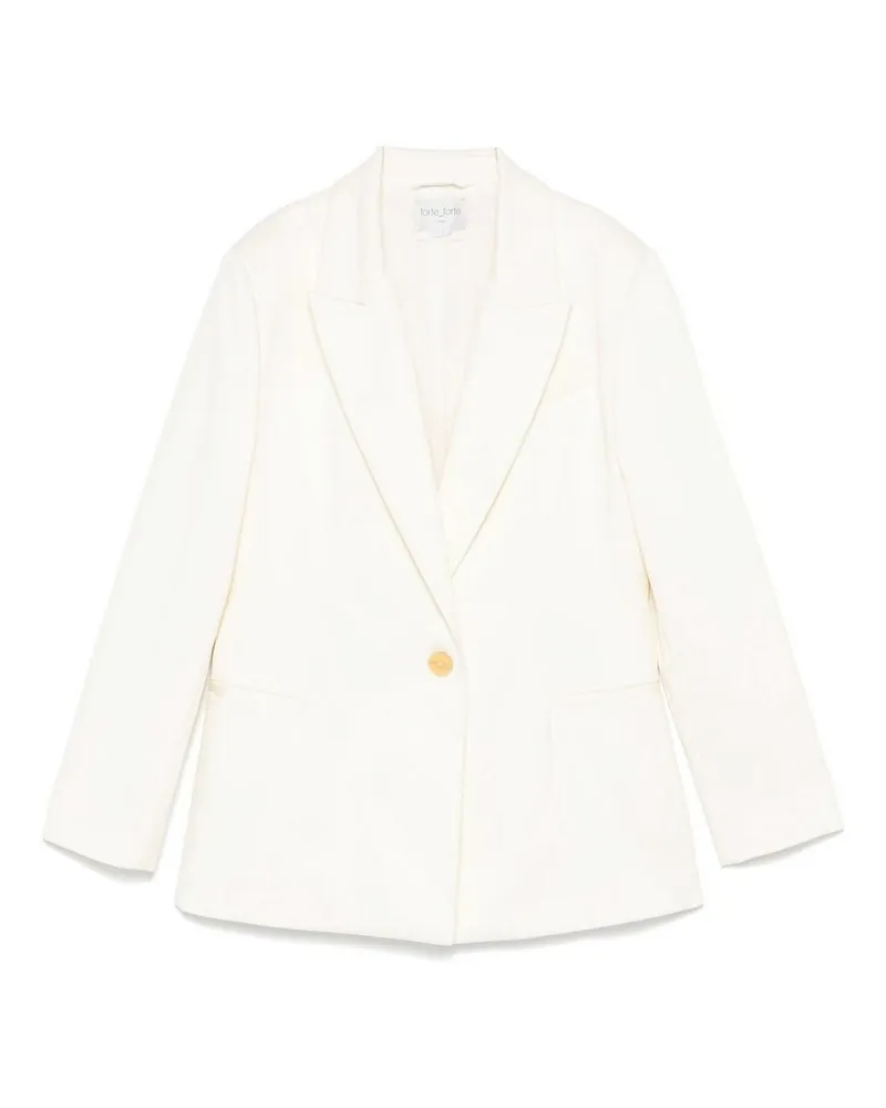 forte_forte Blazer - Weiß Weiß