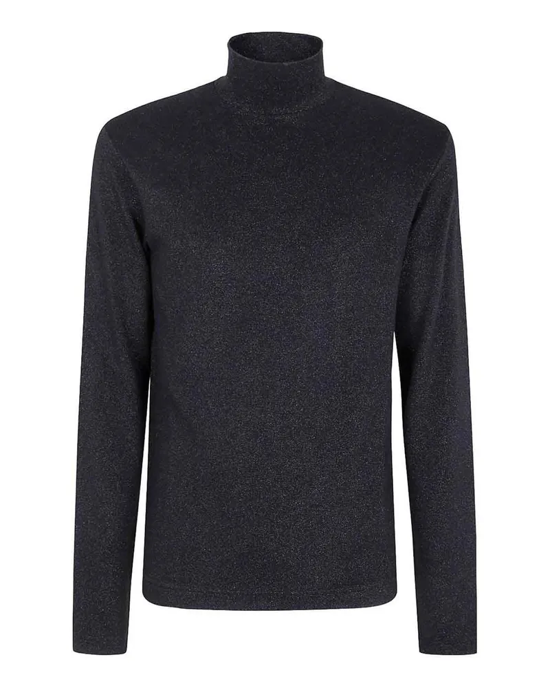 Emporio Armani Rundhalspullover - Schwarz Schwarz