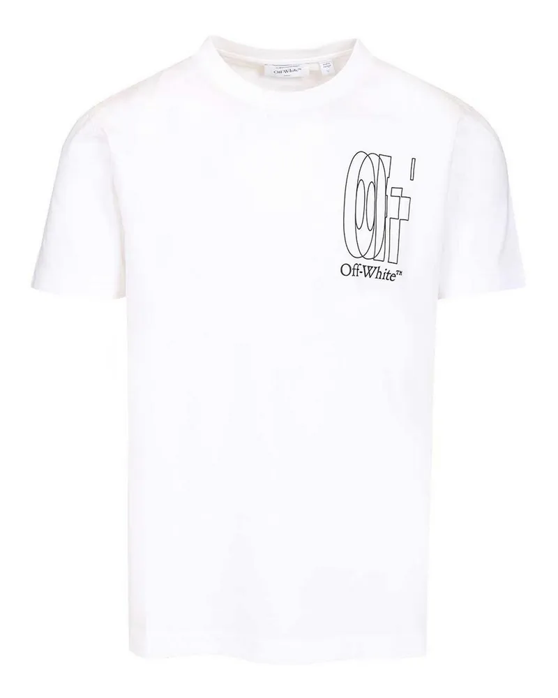 OFF-WHITE T-Shirt - Weiß Weiß