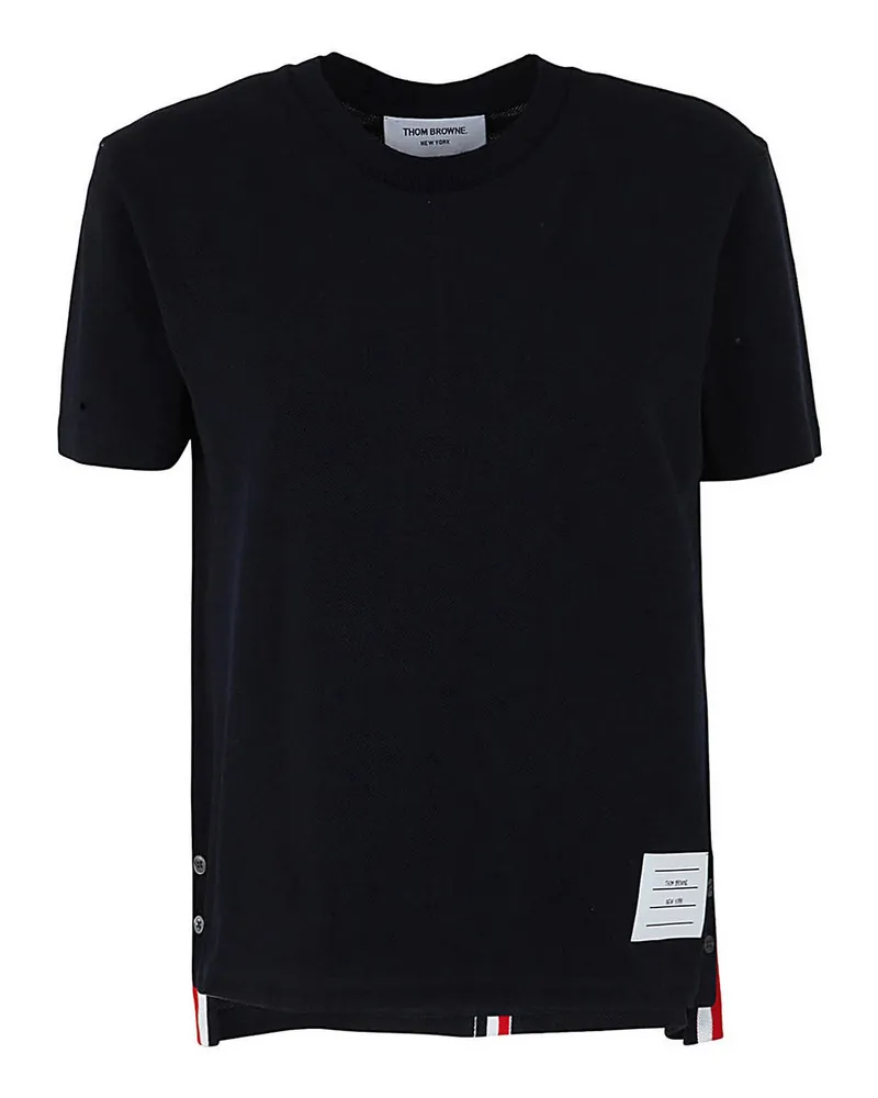 Thom Browne T-Shirt - Blau Blau