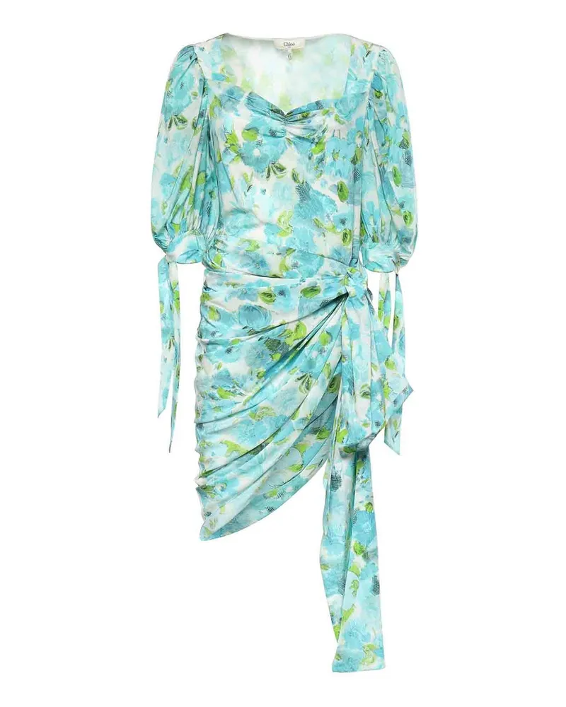 Chloé Kurzes Kleid - Blau Blau