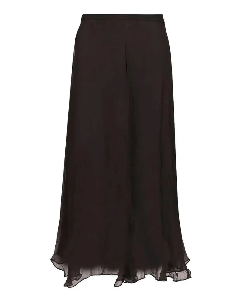 Étoile Isabel Marant Langer Rock - Schwarz Schwarz