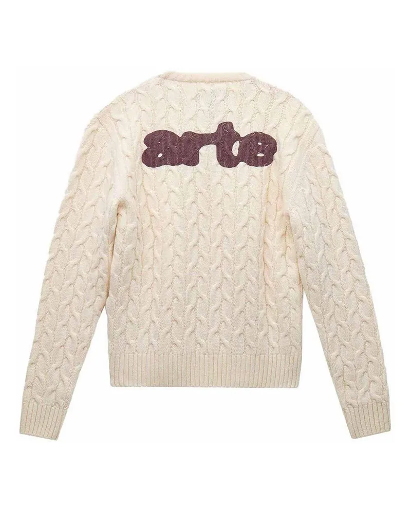 Arte Antwerp U-Boot-Pullover - Beige Beige