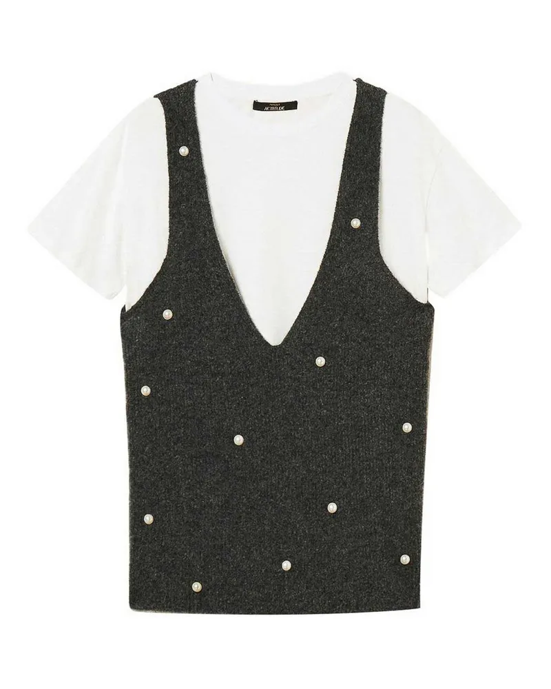 Twin-Set T-Shirt - Grau Grau