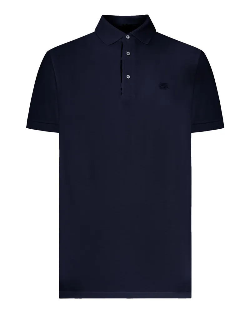 Etro Poloshirt - Blau Blau