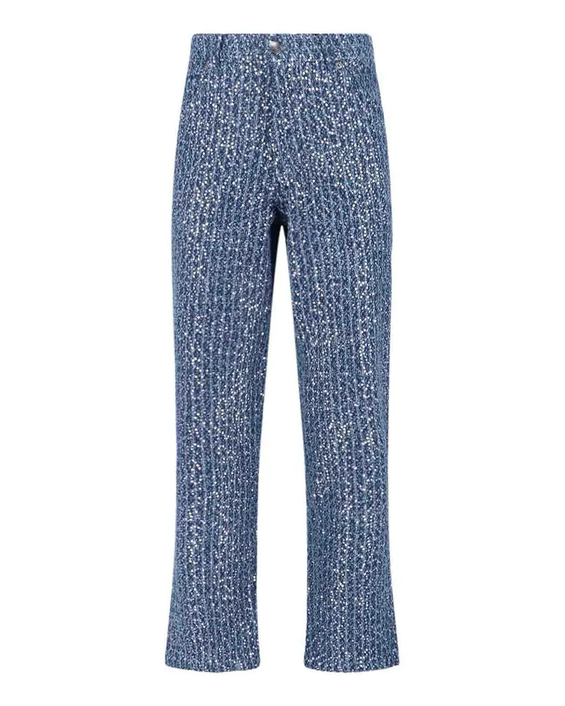 Charles Jeffrey Loverboy Straight Leg Jeans - Blau Blau