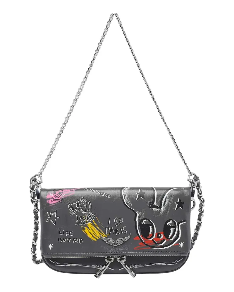 Zadig & Voltaire Umhängetasche - Grau Grau
