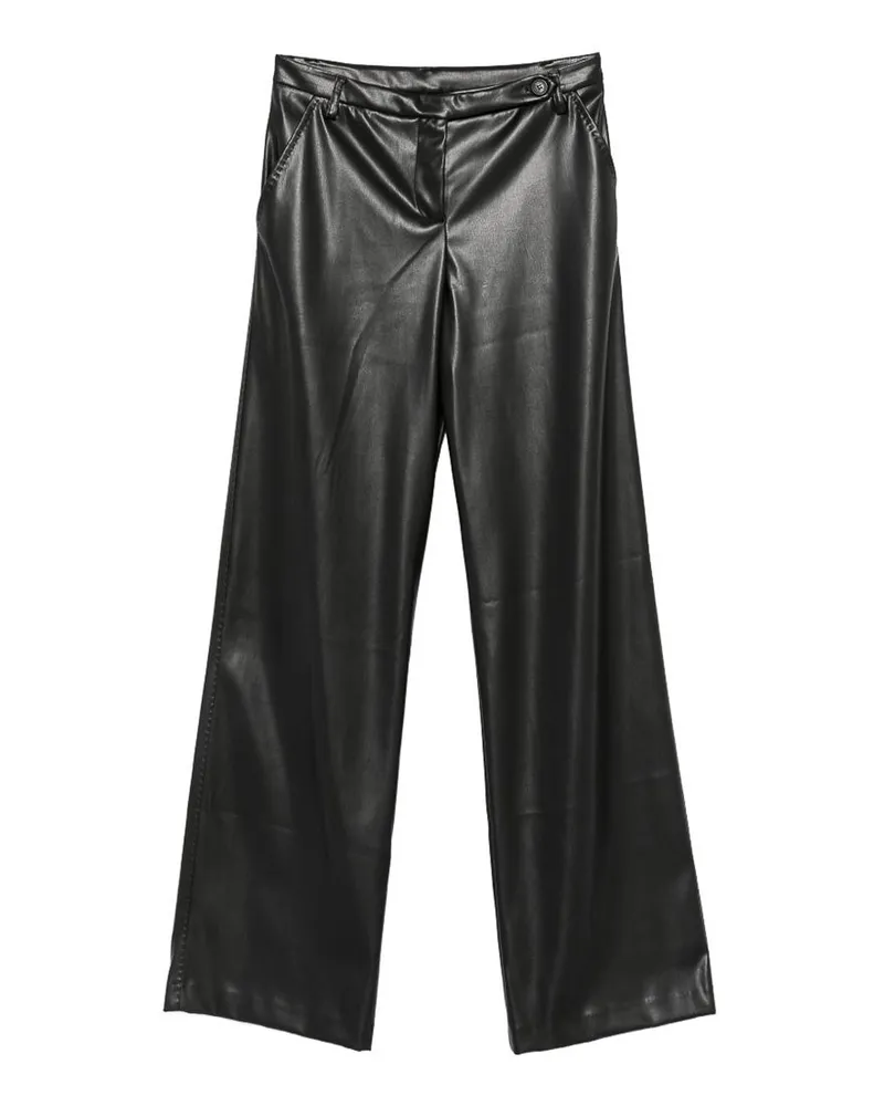 Ermanno Scervino Lederhose - Schwarz Schwarz