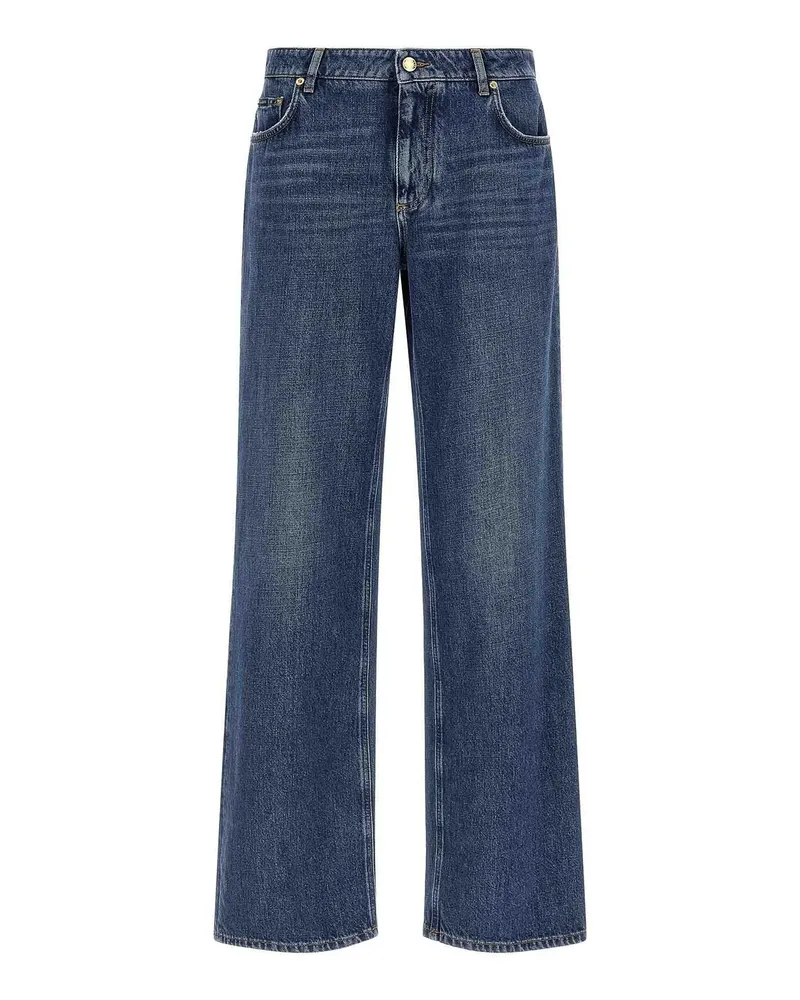 Dolce & Gabbana Straight Leg Jeans - Blau Blau
