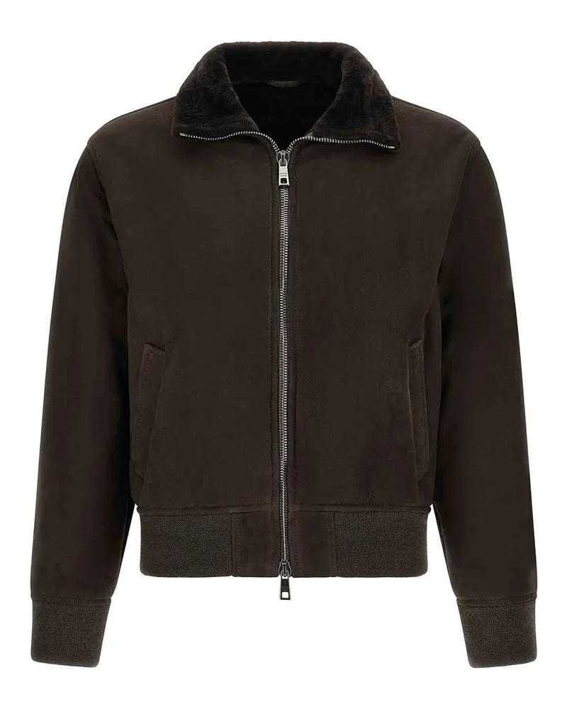 Giorgio Brato Bomberjacke - Braun Braun