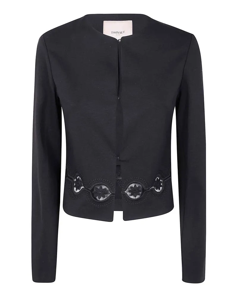Twin-Set Casualjacke - Schwarz Schwarz