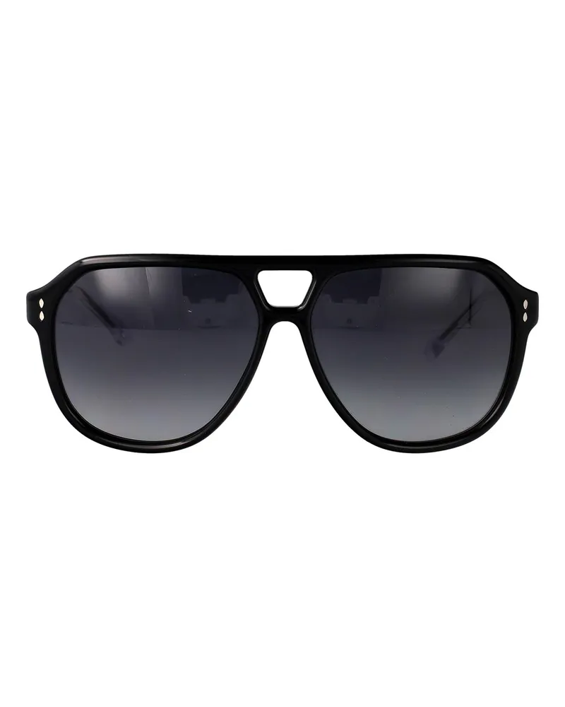 Isabel Marant Sonnenbrille - Schwarz Schwarz
