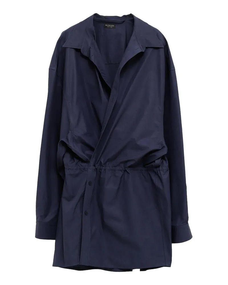 Balenciaga Kurzes Kleid - Dunkelblau Dunkelblau