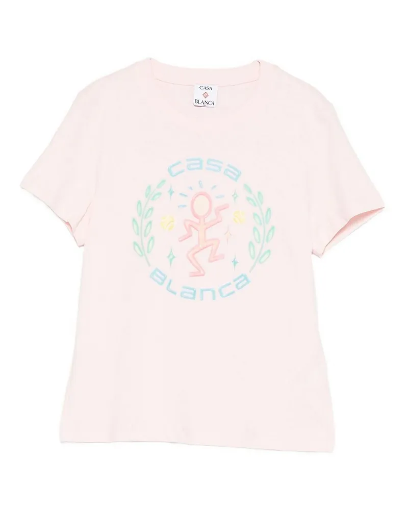 Casablanca Paris T-Shirt - Nude Nude
