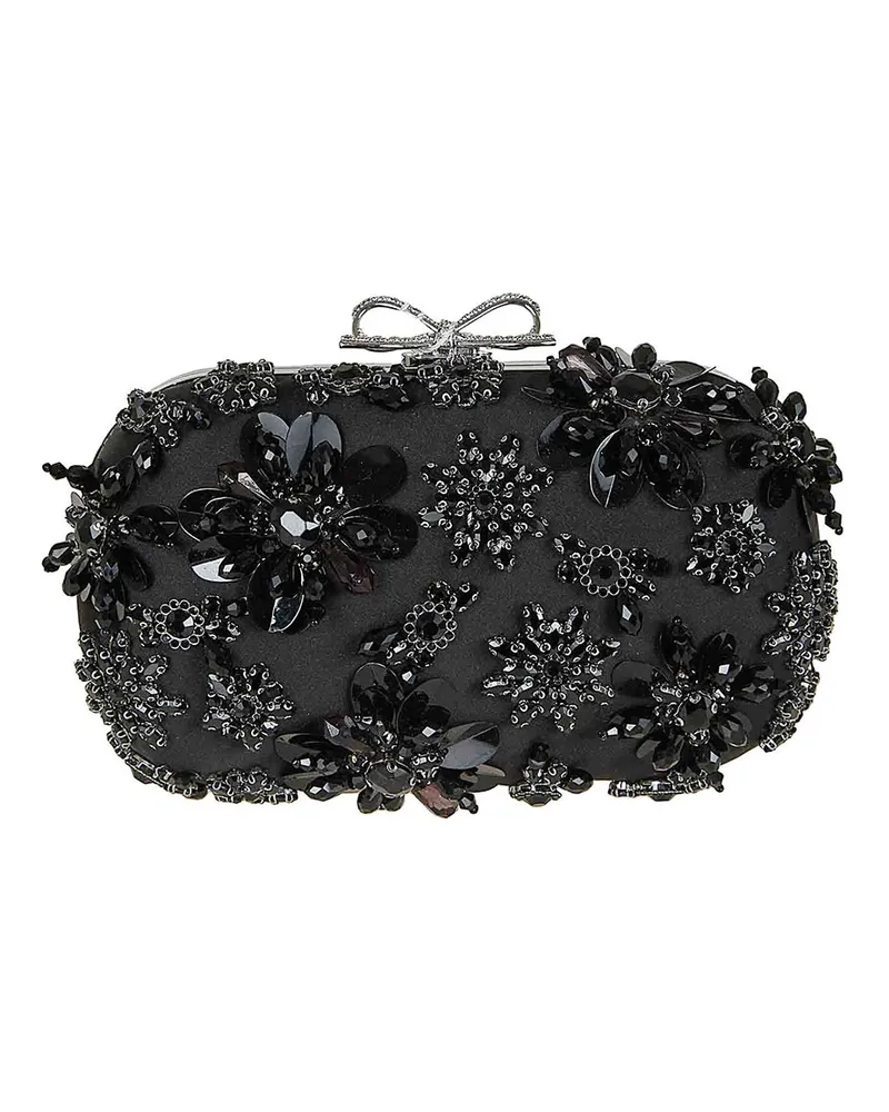 Self-Portrait Clutch - Schwarz Schwarz