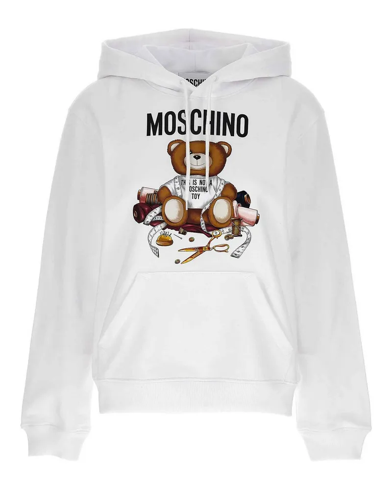 Moschino Sweatshirt - Weiß Weiß