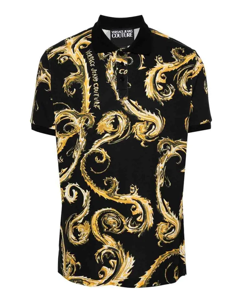 Versace Jeans Poloshirt - Schwarz Schwarz