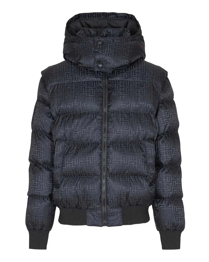 Balmain Casualjacke - Schwarz Schwarz