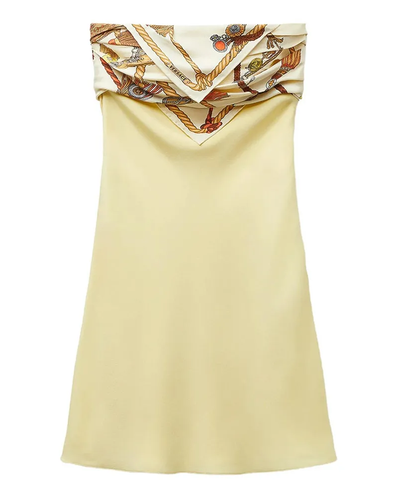 Versace Kurzes Kleid - Grün Grün