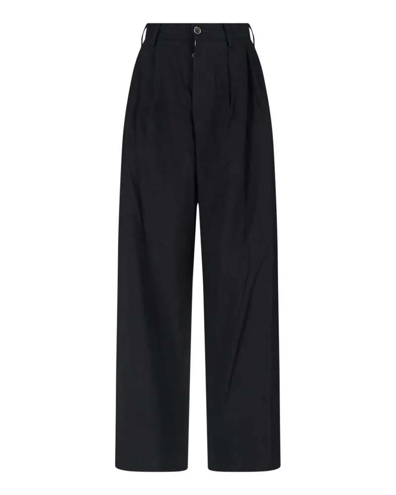 Uma Wang Casual Hose - Schwarz Schwarz