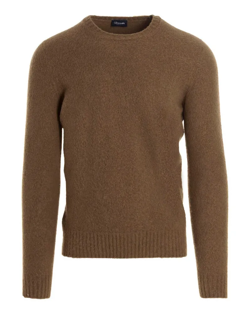 Drumohr  Rundhalspullover - Beige Beige