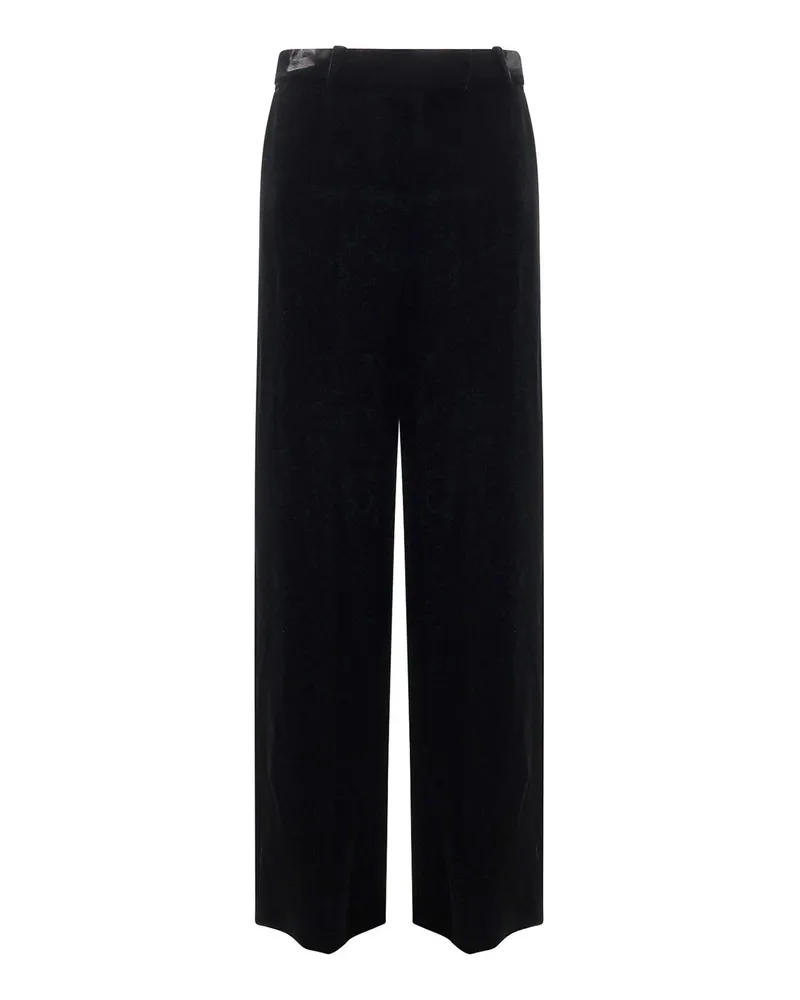 Alexander McQueen Casual Hose - Schwarz Schwarz