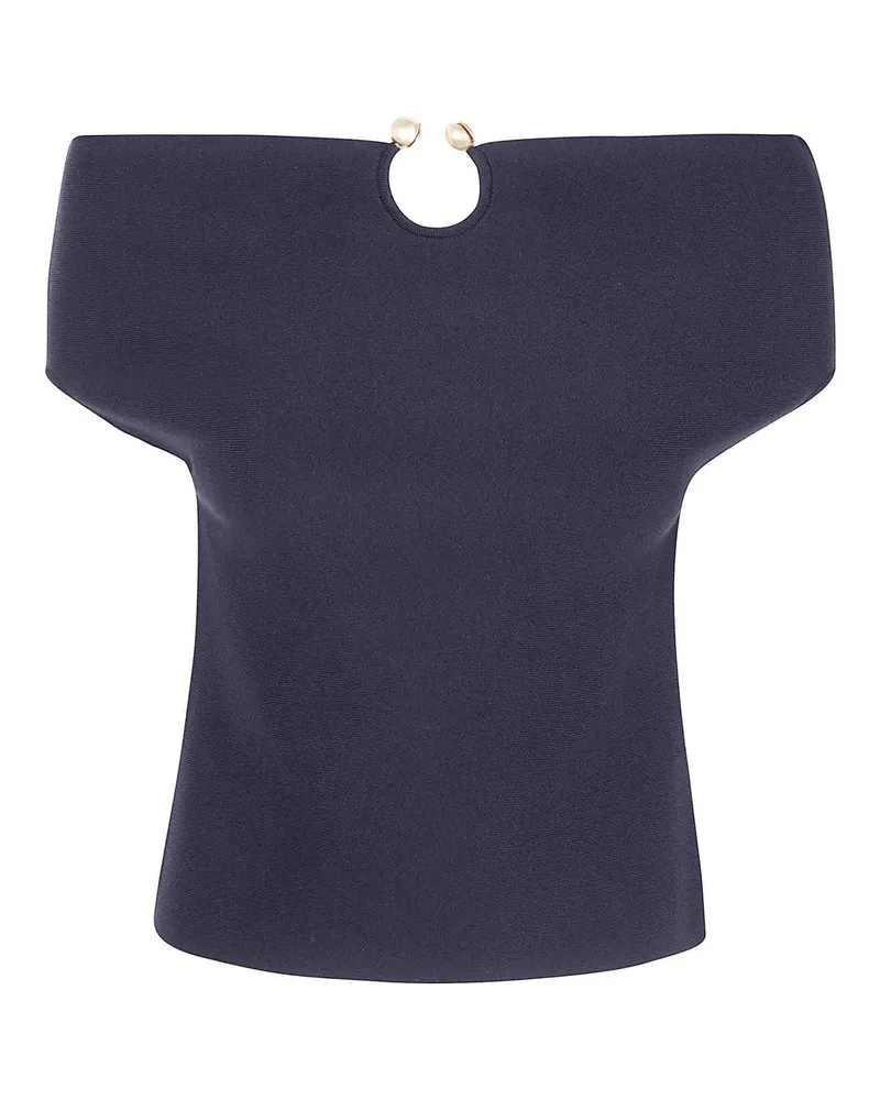 Alberta Ferretti Top - Schwarz Schwarz