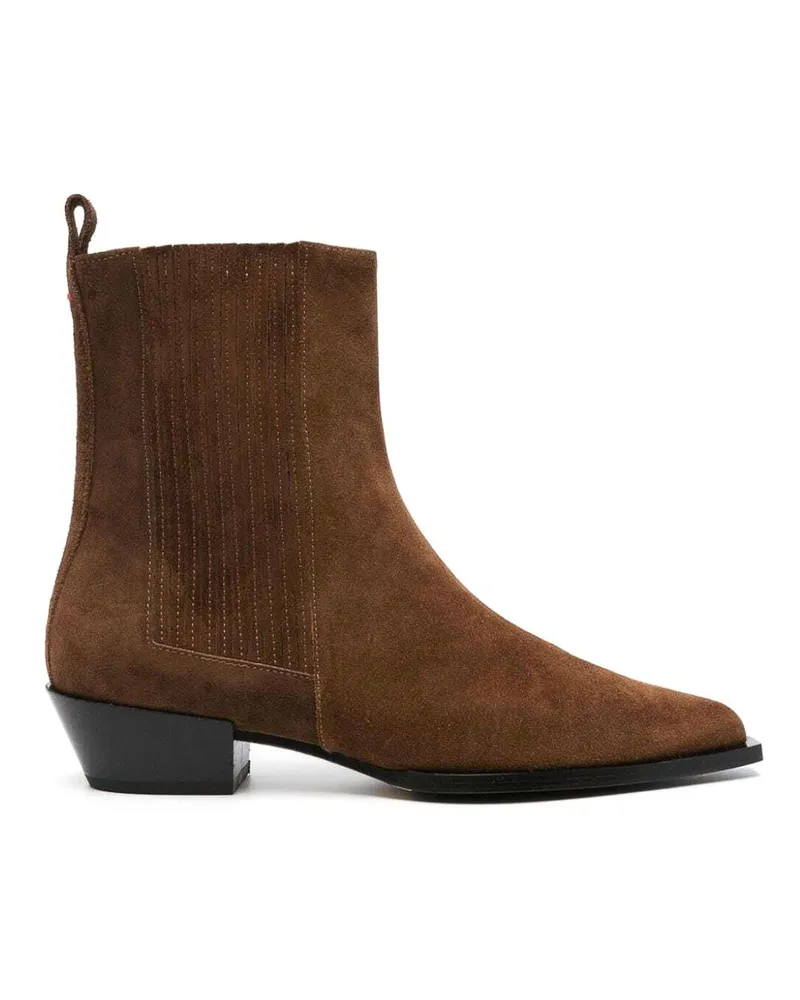 aeyde Stiefeletten - Braun Braun
