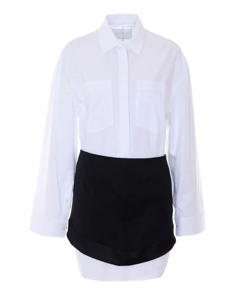 Dondup Knielanges Kleid - Weiß Weiß