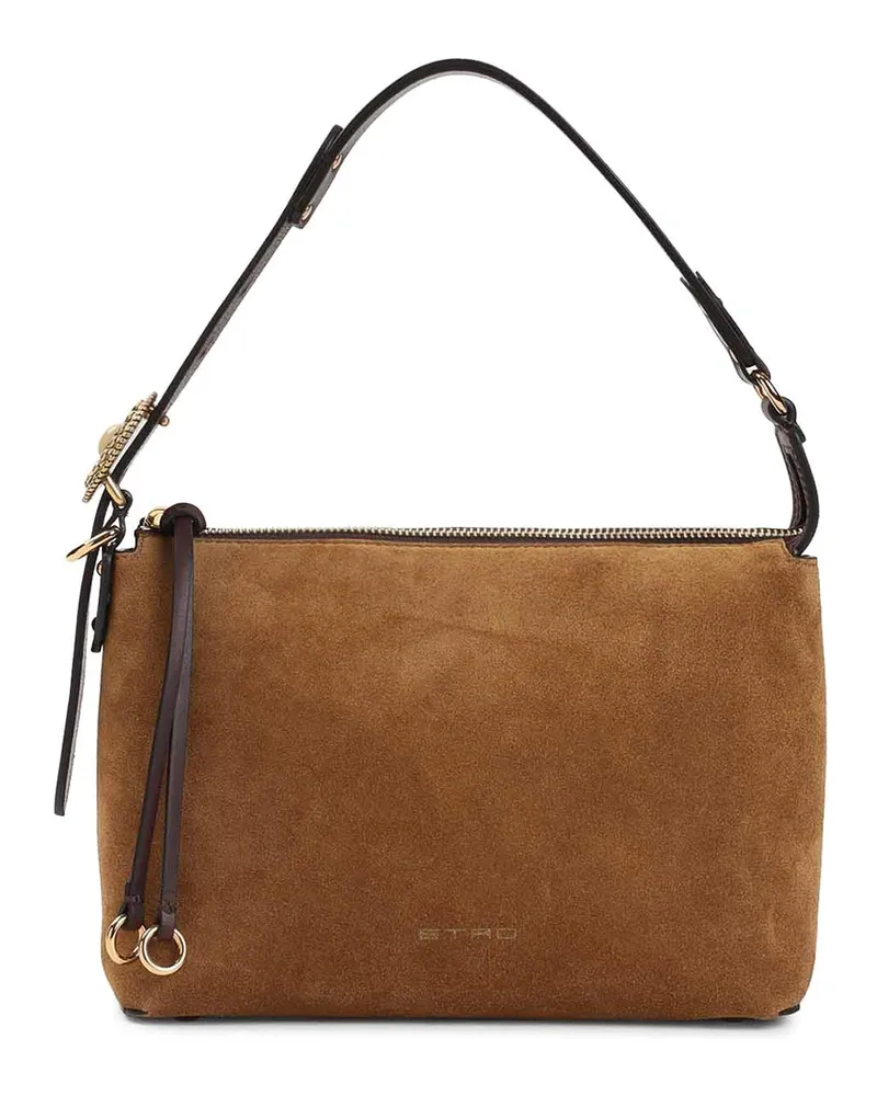 Etro Schultertasche - Braun Braun