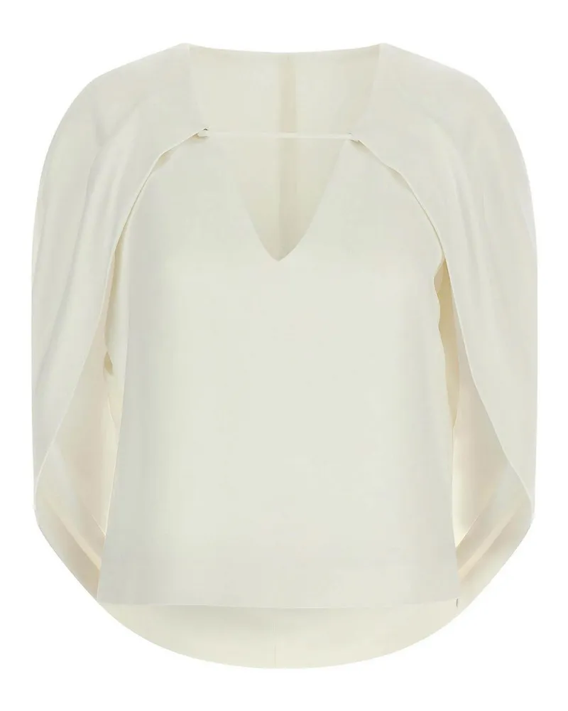 Alberta Ferretti Top - Weiß Weiß