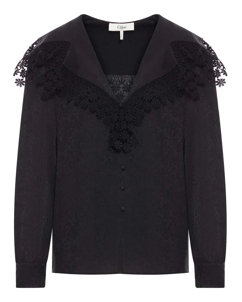 Chloé Bluse - Schwarz Schwarz