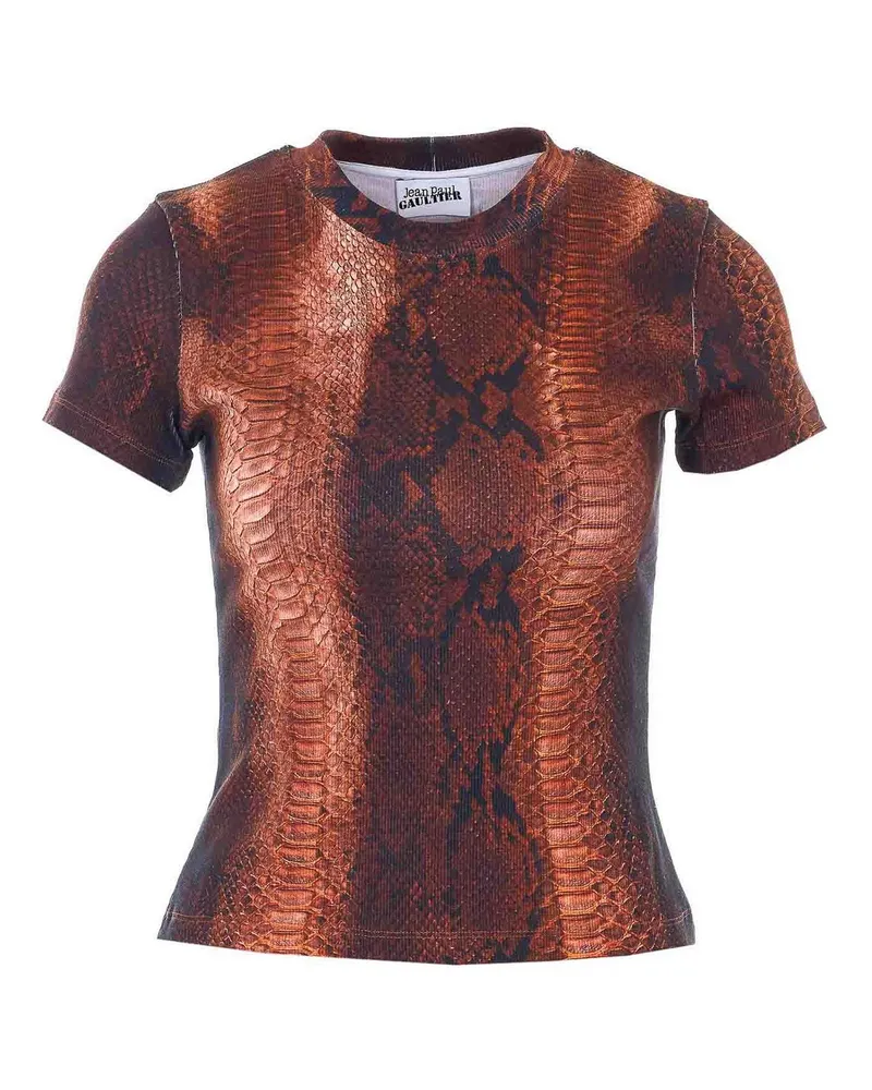 Jean Paul Gaultier T-Shirt - Braun Braun