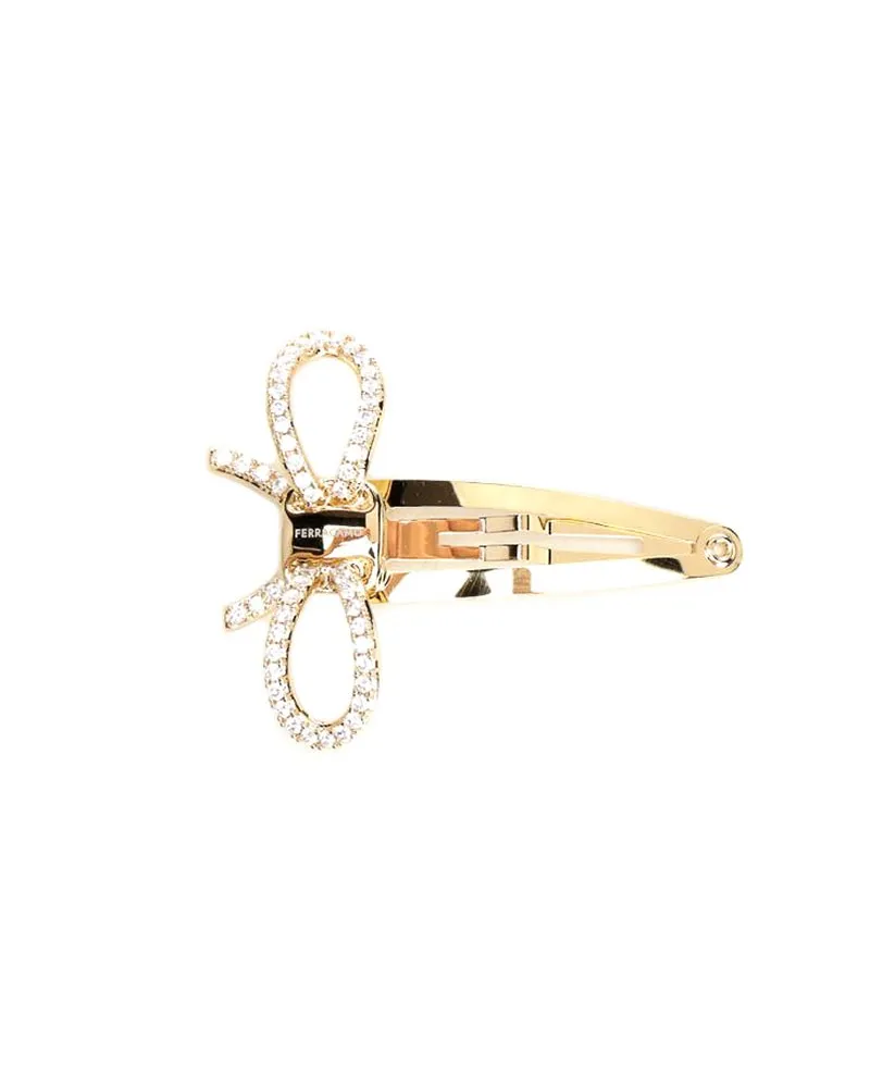 Ferragamo Haarspange Gold
