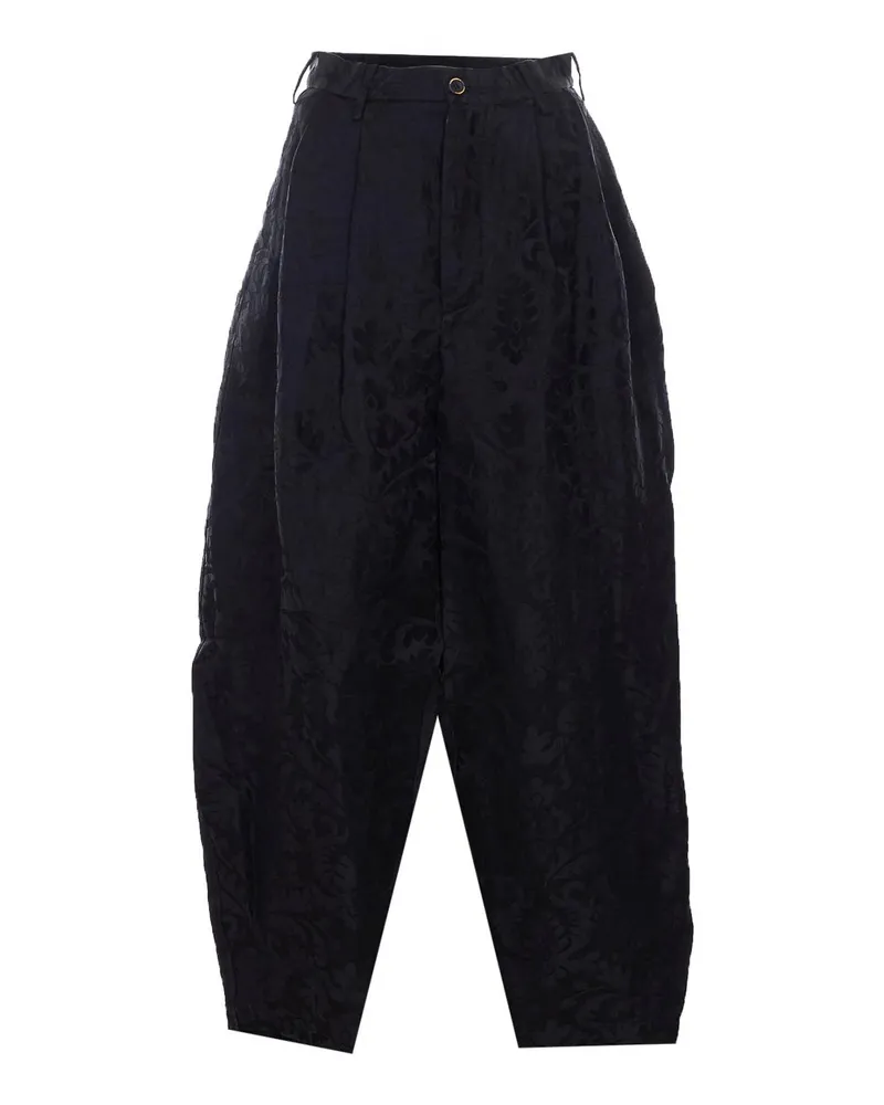 Uma Wang Casual Hose - Schwarz Schwarz
