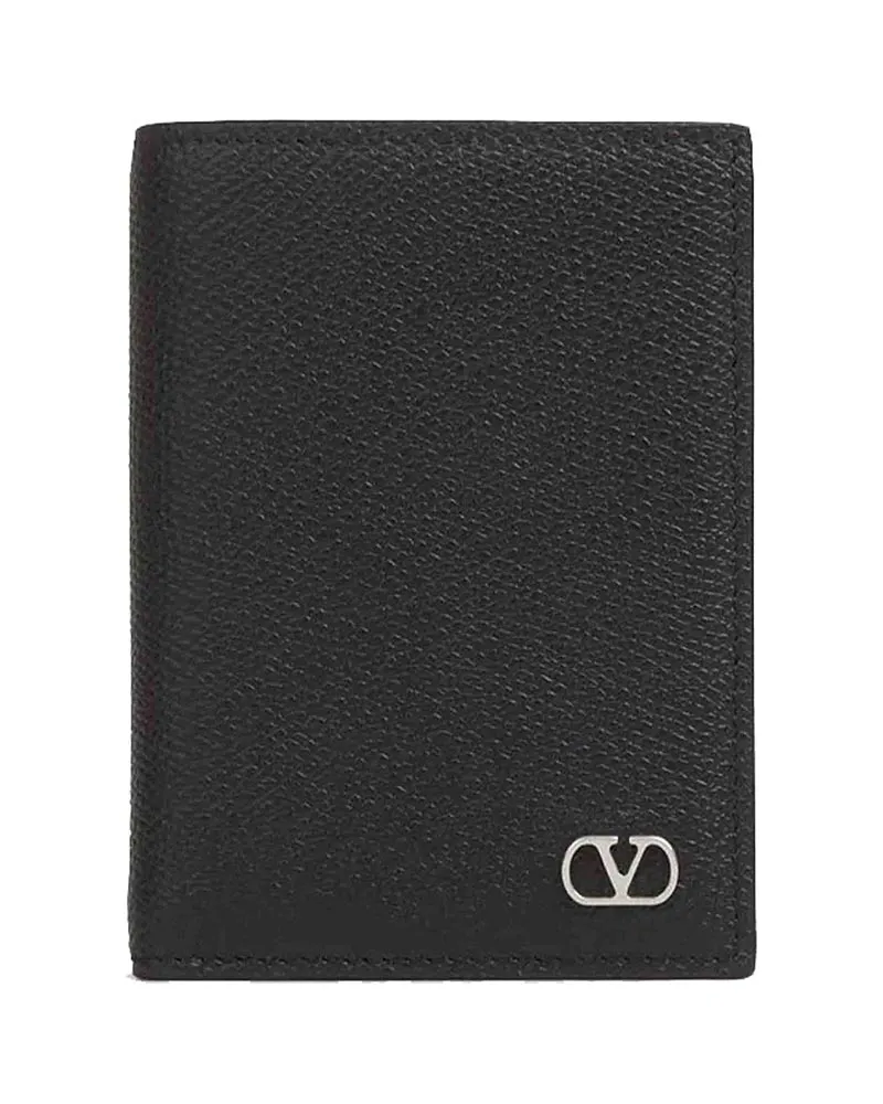 Valentino Garavani Portemonnaie - Schwarz Schwarz
