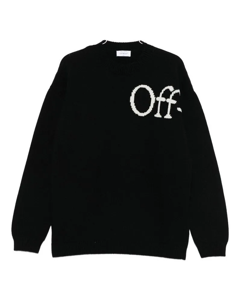 OFF-WHITE Rundhalspullover - Beige Beige