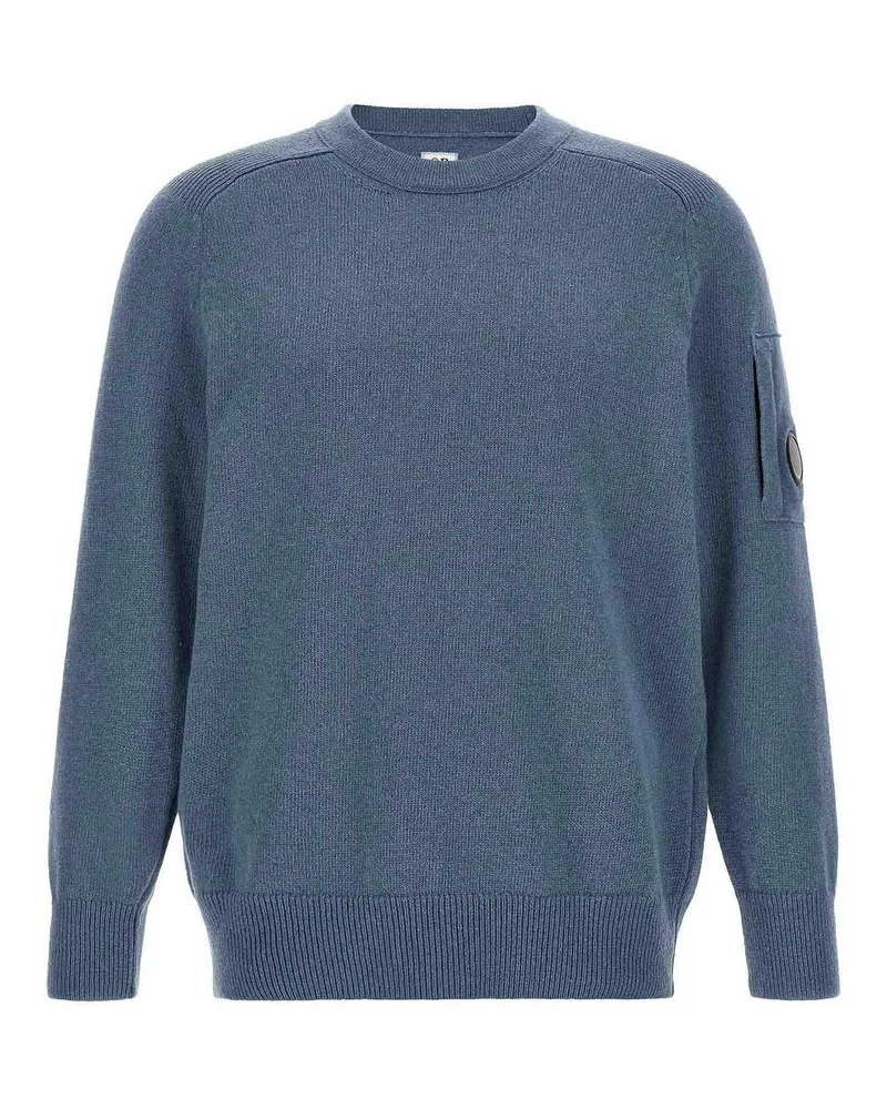 C.P. Company C. P. Company Rundhalspullover - Blau Blau