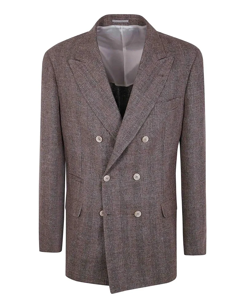 Brunello Cucinelli Casualjacke - Braun Braun