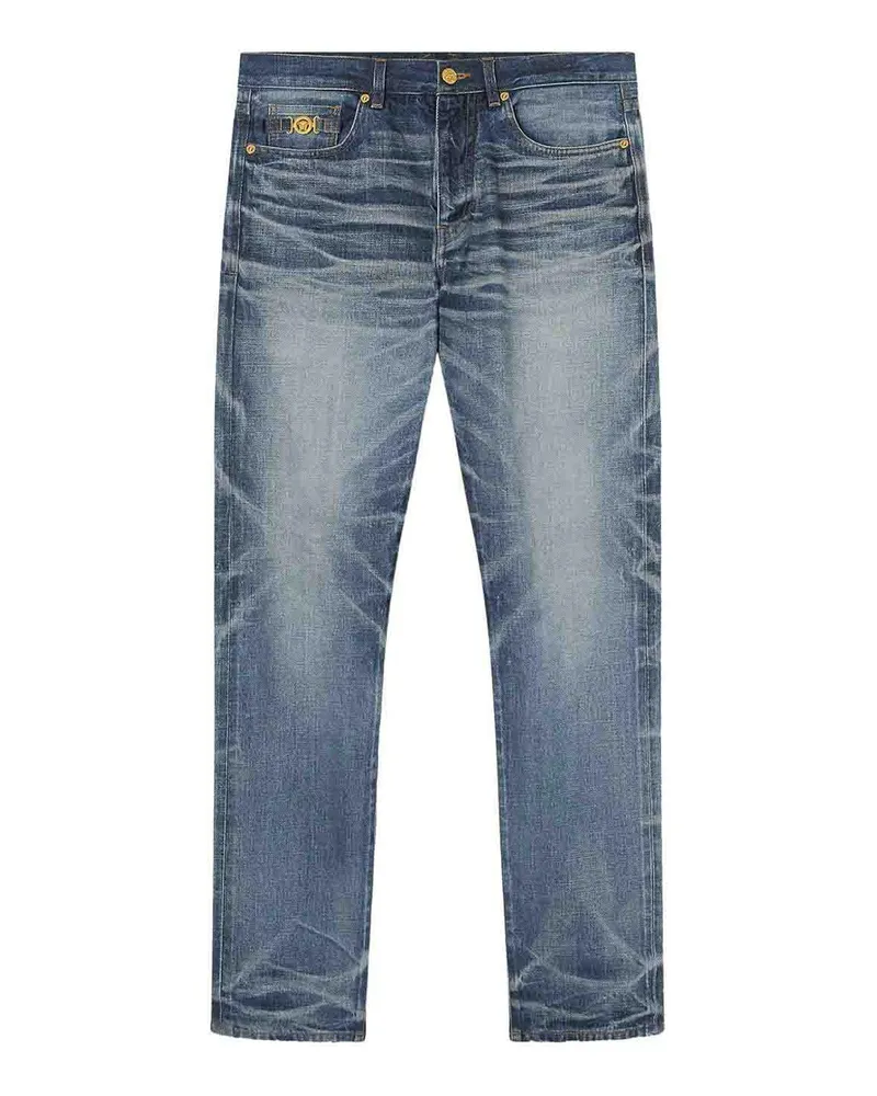 Versace Bootcut Jeans - Blau Blau